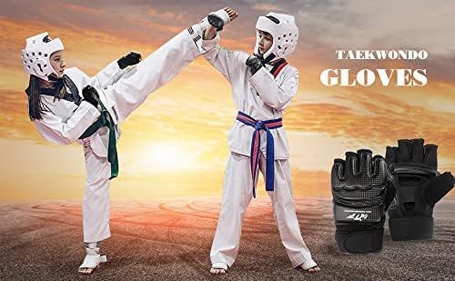 Punch Bag Training Gloves, LangRay MMA Grappling Gloves for Sparring Martial Arts Boxing Training for Adults and Kids
