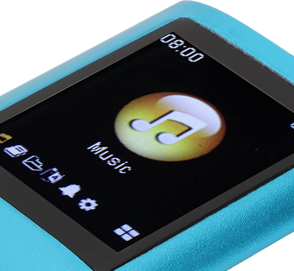 ASHATA MP3 64G, 1.8 Inch MP3 Player, Screen, Supports WMA FLAC APE AAC OGG and ACELP, for Sports and Studying