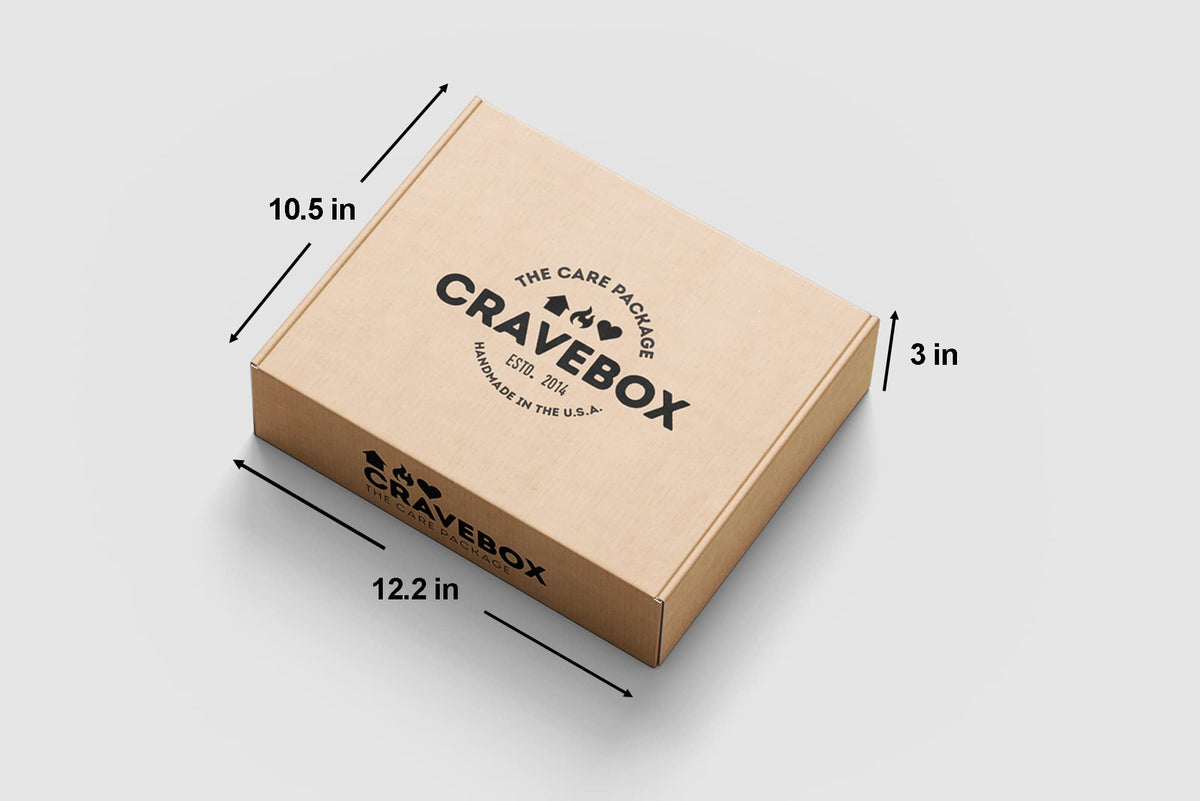 CRAVEBOX Snacks Box Variety Pack Care Package (45 Count) Mother's Day Treats Gift Basket Adults Kids Grandkids Guys Girls Women Men Boyfriend Birthday Cookies Chips College Student Office School