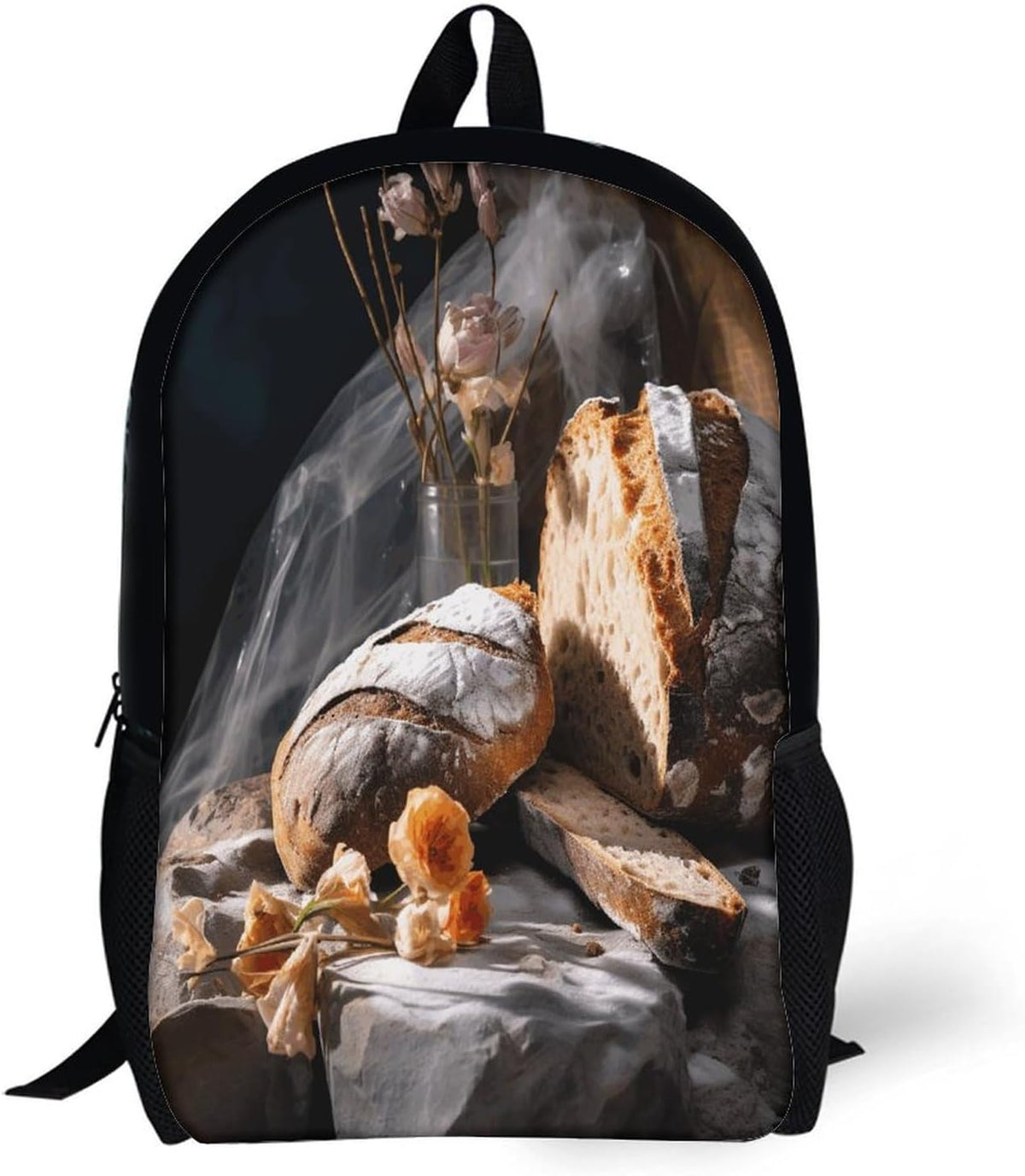 AJmores Backpack Backpack Backpack Backpack Bread in Bakery Printed Bulk Laptop Lightweight Travel