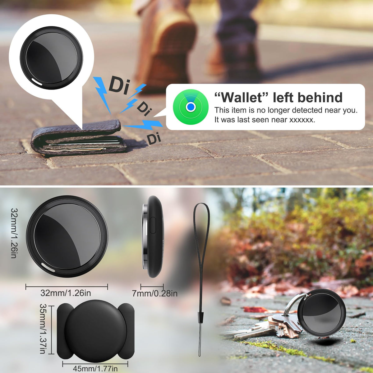 Mini GPS Tracker for Vehicles, Car Tracker Device Hidden for Vehicles, Car GPS Tracking Device for Vehicles,Hidden Tracking Device Real-Time No Subscription No Monthly Fee for Car,Trucks,Motorcycles
