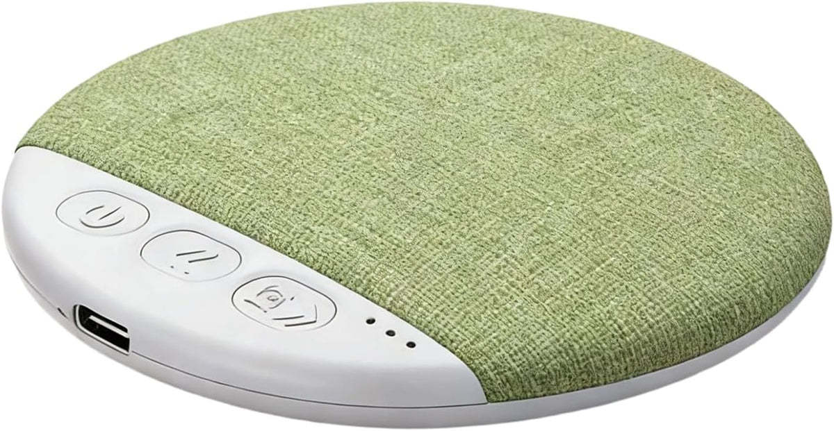 Generic 3.78x3.78x0.43 Inch Pillow Speaker, White Noise Device, Sleep Aid with Timer, Bedside Relaxation Gear, Bedroom