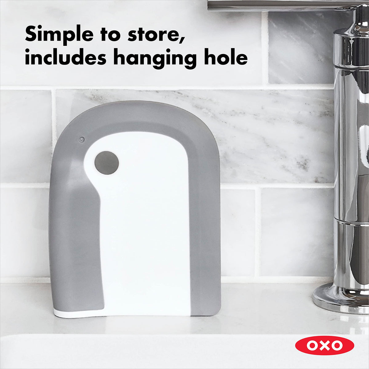 OXO Good Grips Small Squeegee for Kitchen Sink, Dishes, and Countertops