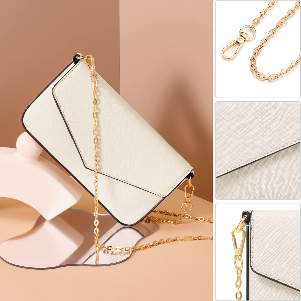 4PCS Women Fashion Handbags Purses Wallet Shoulder Bags Casual Tote Bag Crossbody Bags, Handbag Set Gift for Ladies Girls