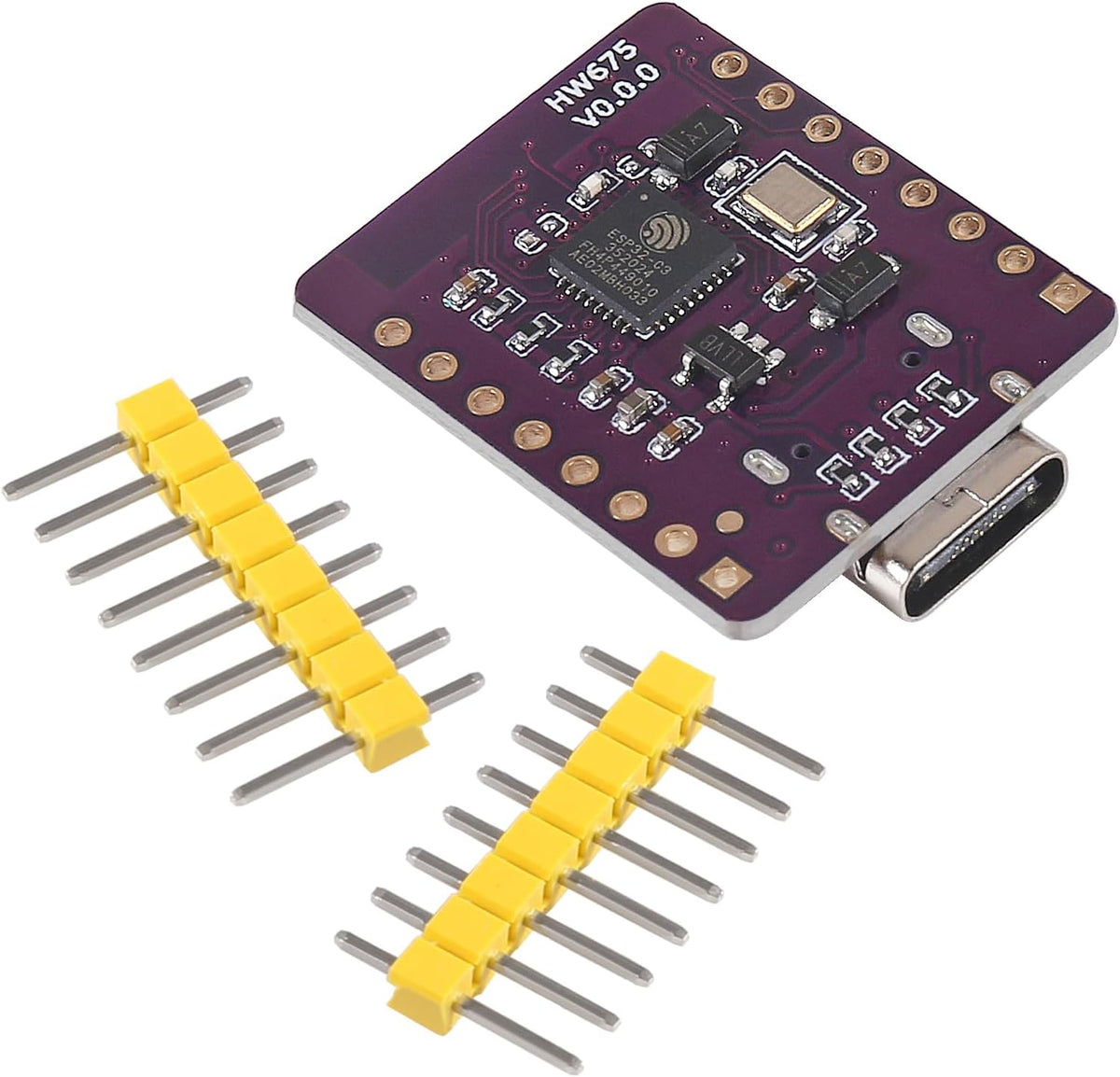 AITRIP 3PCS ESP32-C3 0.42 Inch ESP32 OLED Development Board with OLED Module Ceramic Antenna WiFi Bluetooth Supermini