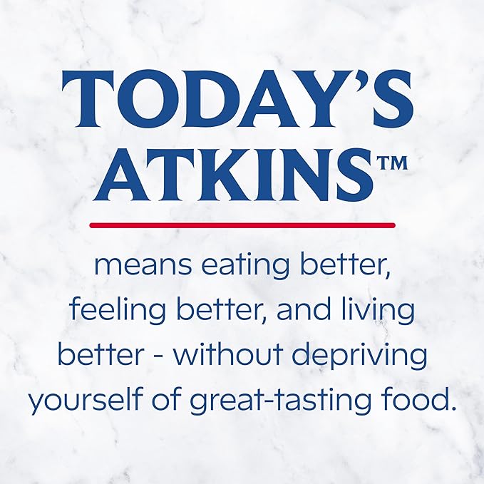 Atkins Creamy Cinnamon Swirl Protein Shake, 15g Protein, Low Glycemic, 2g Net Carb, 1g Sugar, Keto Friendly, 12 Count