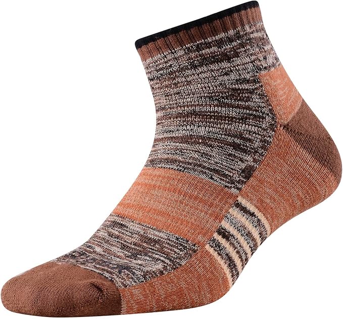 FEIDEER Men's Hiking Walking Socks, Multi-Pack Wicking Cushioned Outdoor Recreation Hiking Socks