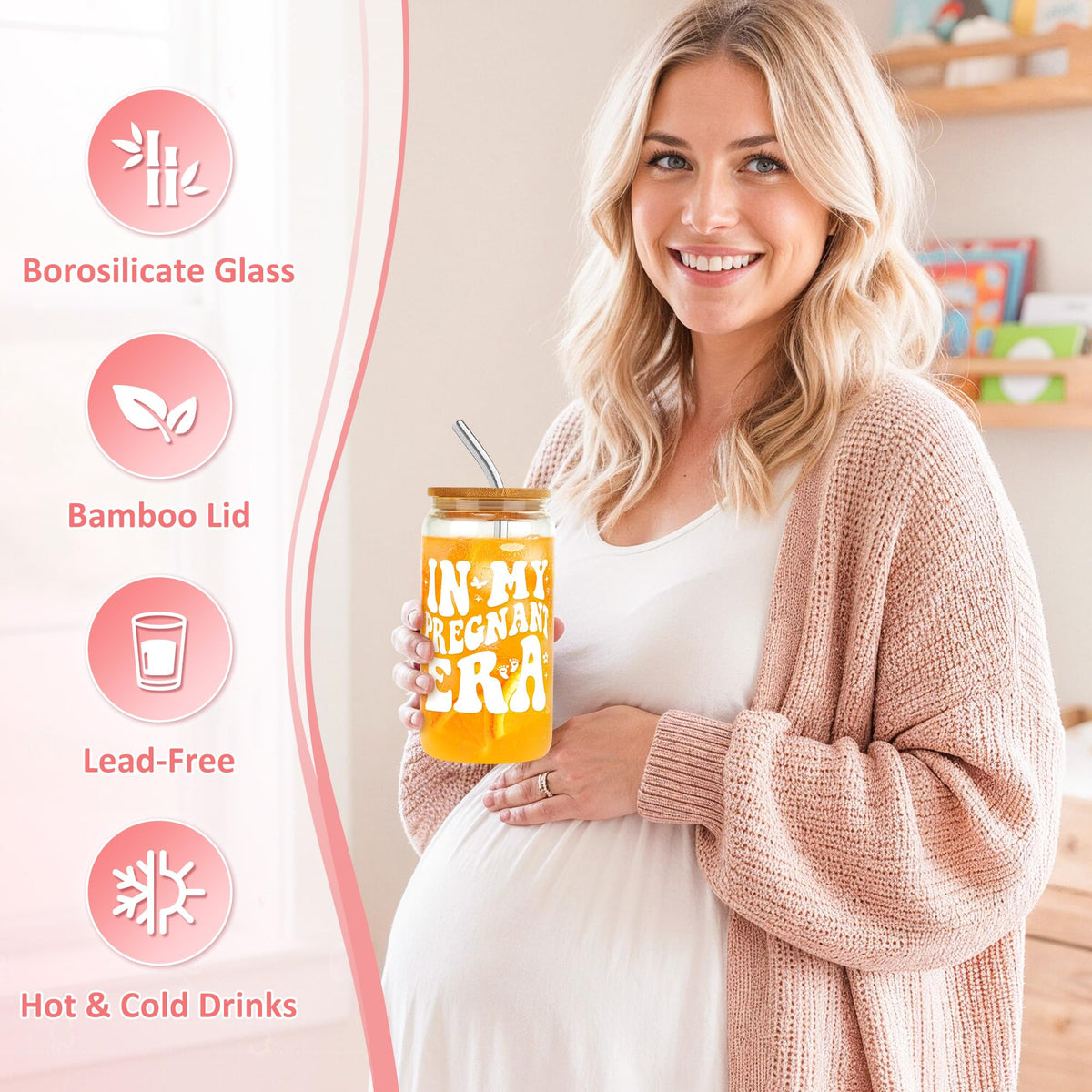 Pregnancy Gifts for Expecting Moms Thoughtful Gifts for New Moms Gift Basket for Mom To Be Gift for Pregnant Women Friend Pregnancy Announcement Presents for First Time Mom, New Mama, Mommy To Be