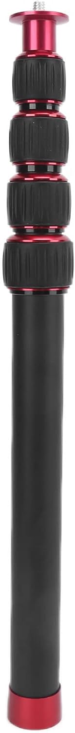 Cunyuer LR-255 13.2-42.5in 5 5kg, Camera Monopod, Extension Pole, Section Aluminium Alloy, Black, Supports Compatible