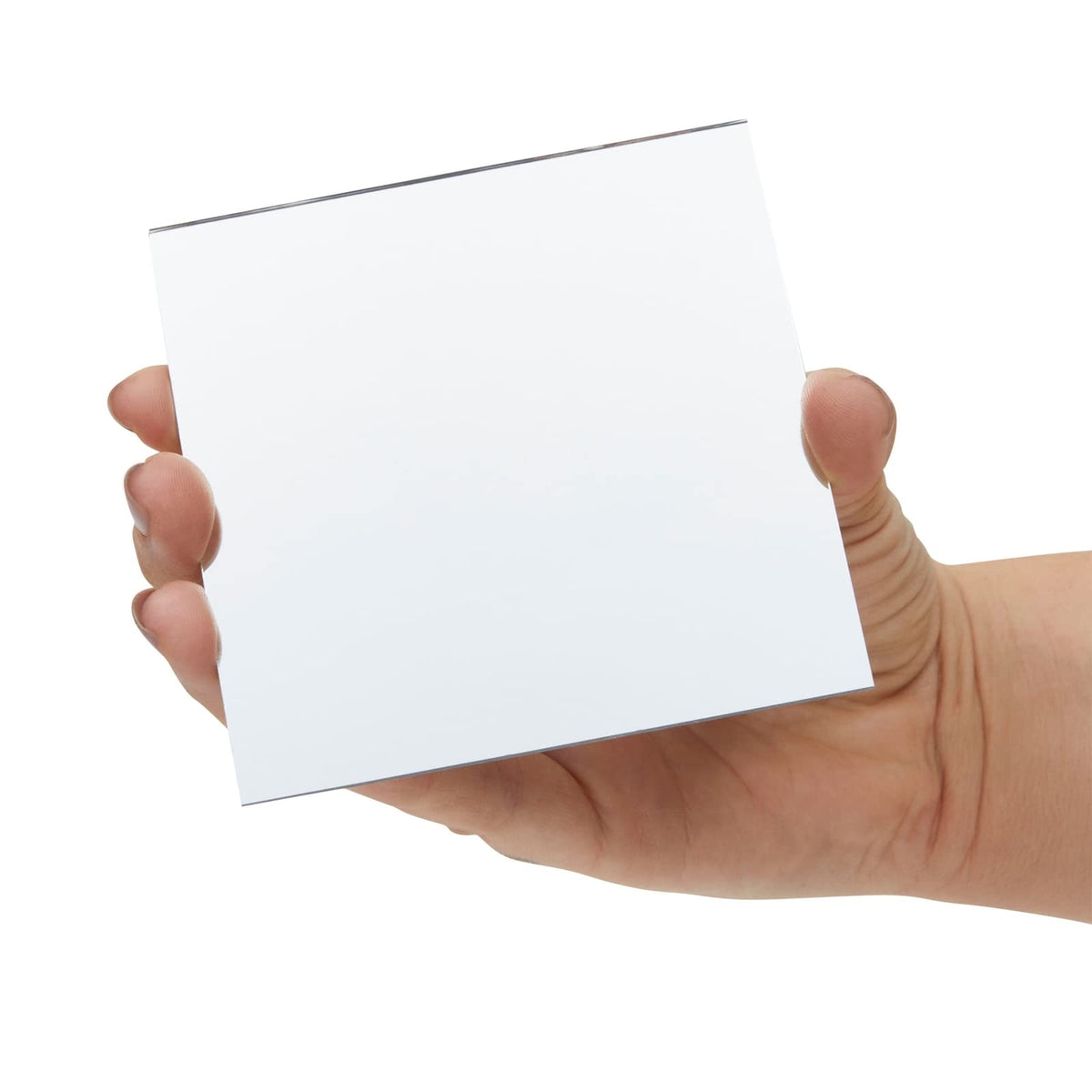 Bright Creations Square Mirror Tiles - 4 in, Silver, Pack of 50 - for Crafts & Table Centerpieces - Mirror Mosaic Tiles