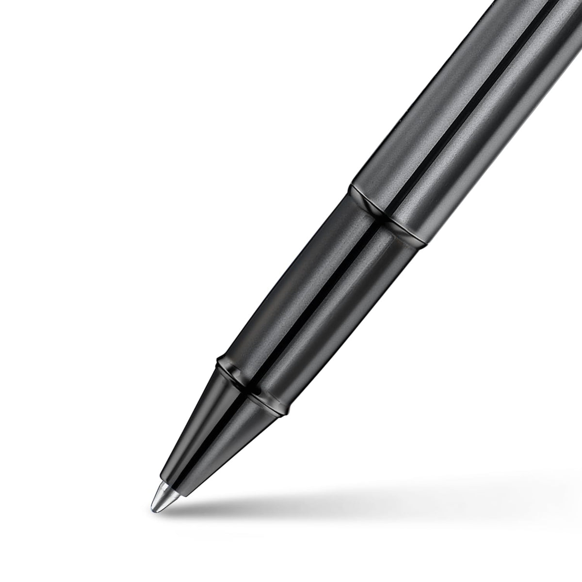 Sheaffer 100 Rollerball Pen | E9375 Ionic Shiny Grey Gunmetal with PVD Trims | Premium Rollerball Pen