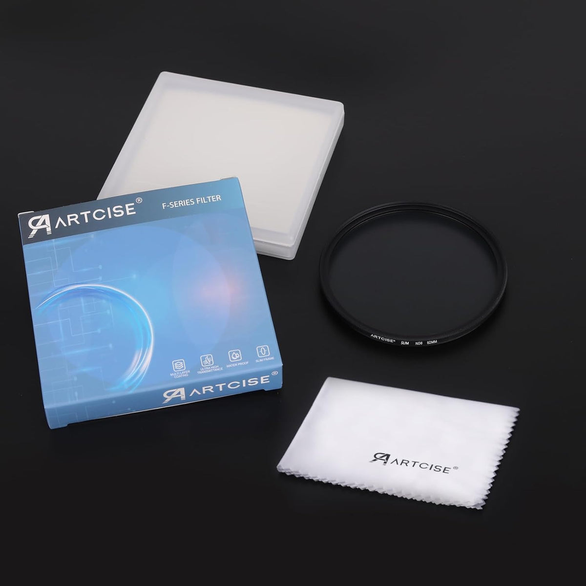 ARTCISE ND8 (37mm) Neutral Density Camera Lens Filter Professional Multi-Coated ND Filter Ultra Slim Frame Waterproof