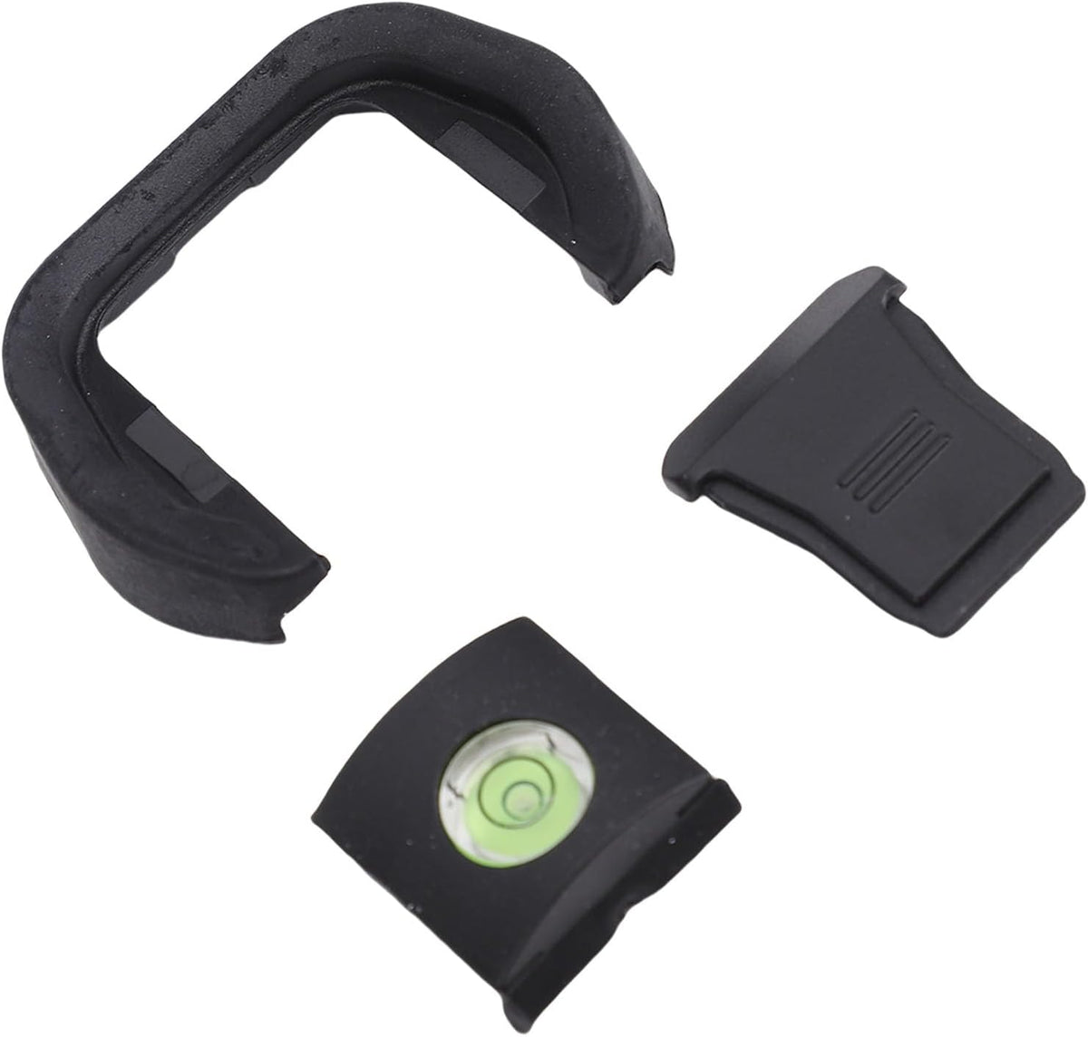 Yunir R5 R6 Camera Eye Cup, Hot Shoe Cover with Bubble Level Kit, Viewfinder Protector for Camera Accessories