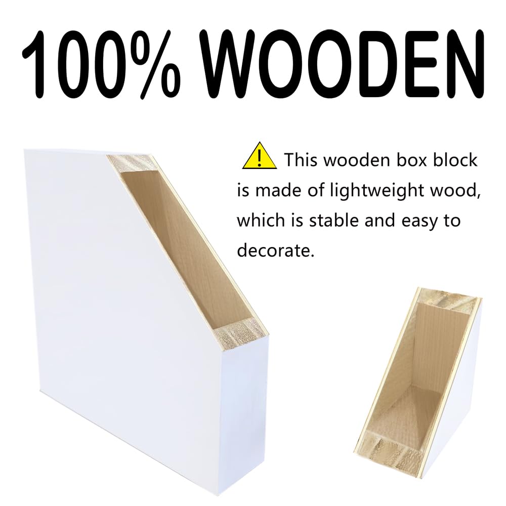 Funny Office Wood Box Sign I Wonder What My Job Description Says Today Wooden Block Sign Humorous Desk Décor for Home Office Table Décor,Office Gift for Friend Coworker Employee