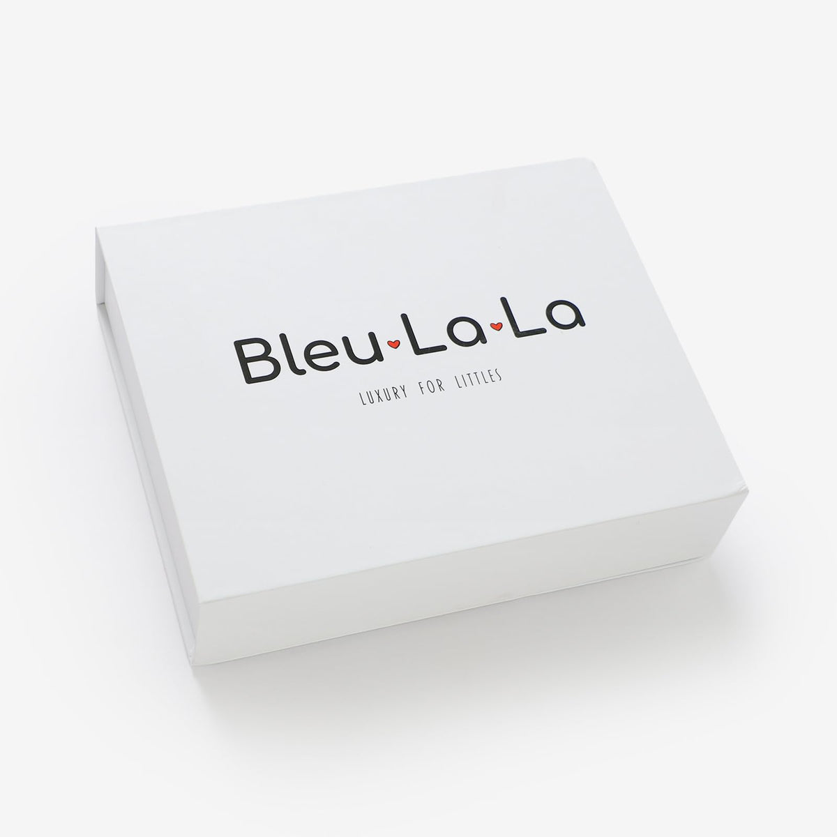Bleu La La Baby Gift Set - Organic Cotton Newborn Blanket Essentials, Thoughtful Baby Shower & New Baby Gift for Boys & Girls (Luxe - Sky Blue)
