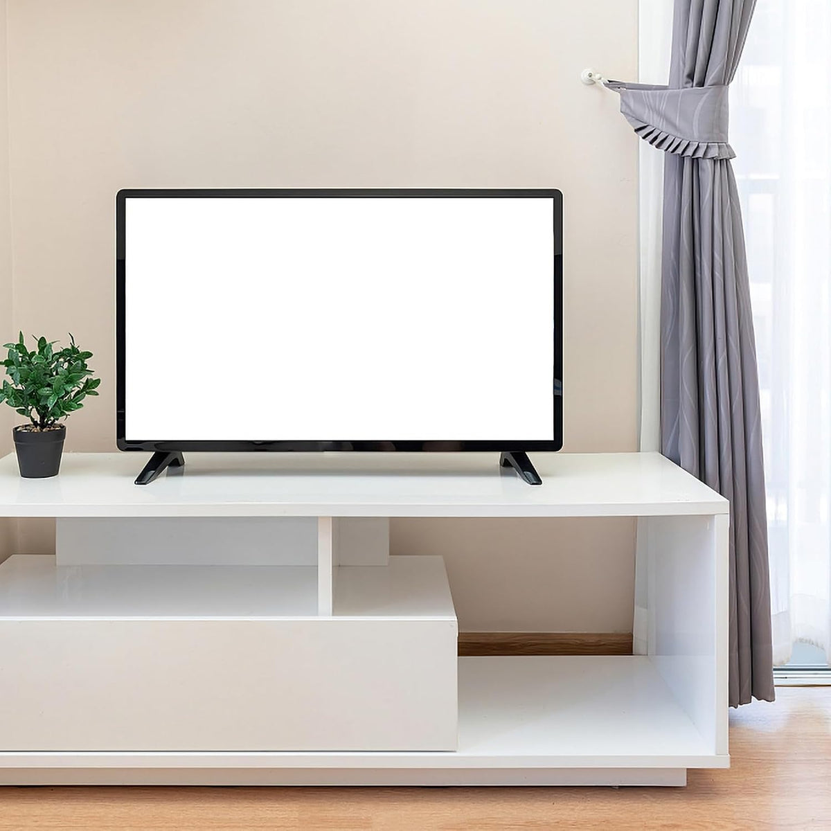 Alipis TV Stand Base with Screws - Stable Support for Living Room
