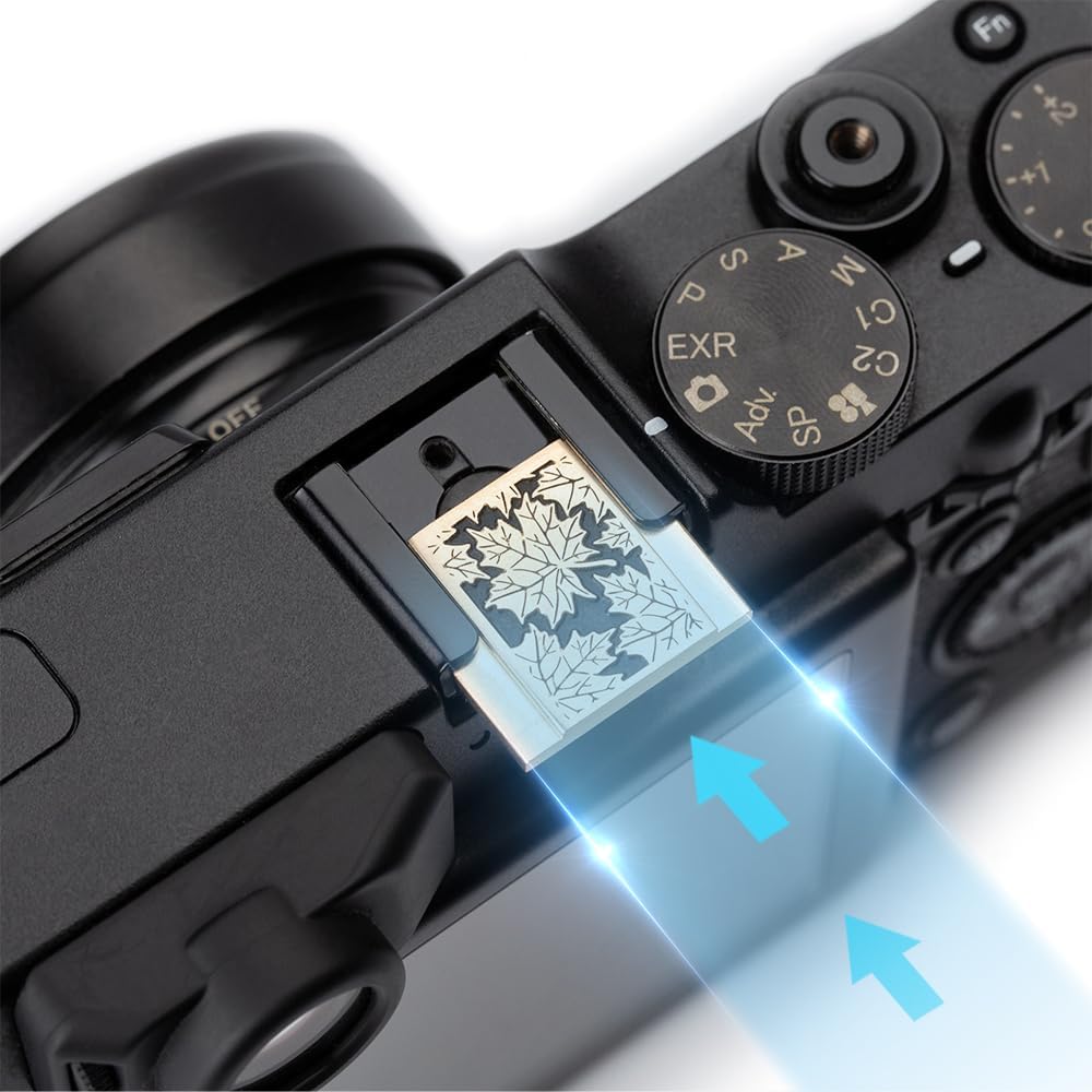 X-T5 X-T4 X-T3 X-T30 X-T20 X100VI X100V X100 X-PRO3 X-PRO2 X-S20 X-S10 Leaf Camera hot Shoe Cover and Camera Shutter