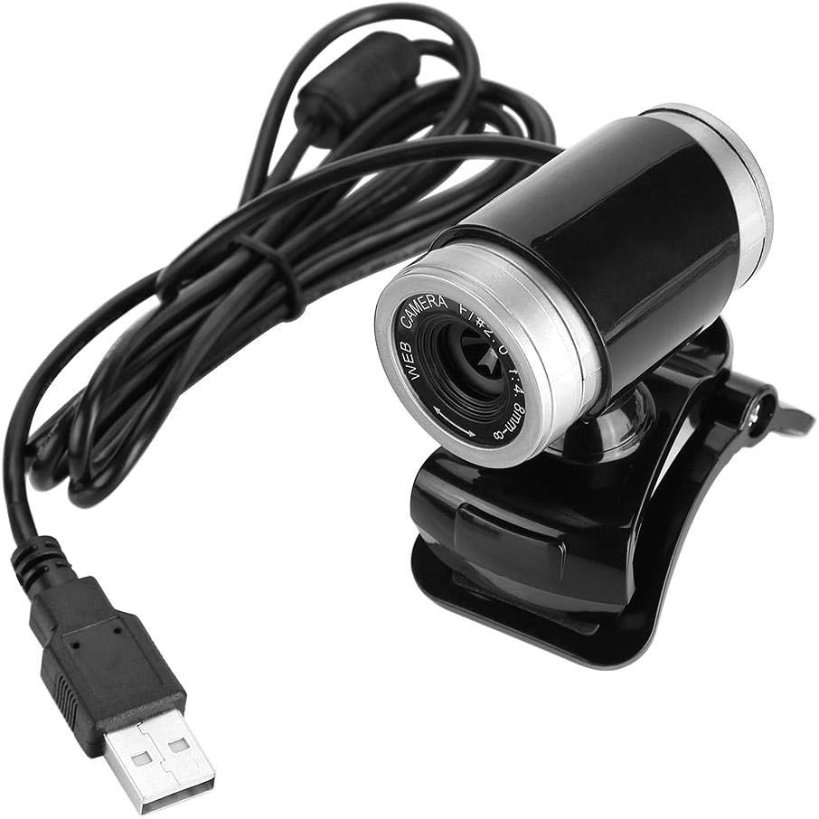 ANGGREK 720P CMOS 360 12 Night-Vision Webcam for Live Streaming Clip-on USB Pro Web Camera Desktop Webcam