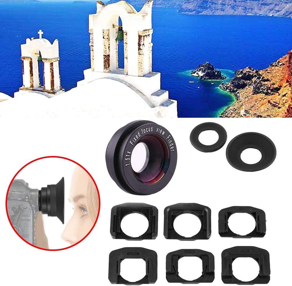 .5X Camera Viewfinder Magnifier Eyepiece for Clear Compatible with, Cameras, Ideal for Nearsighted Photographers