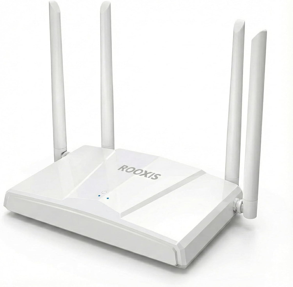 Rooxis AC1200 4 2500 WiFi Router Dual Band - Wireless Internet Router for Home | Gigabit Ethernet Ports, High-Gain