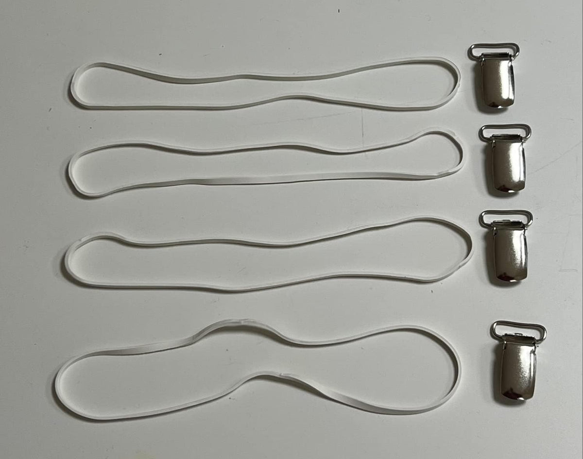 Set Lunderg Bed Alarm Bands and Clips