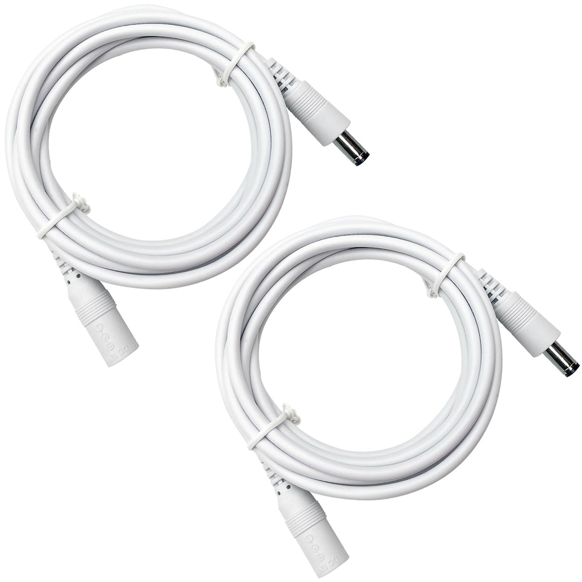 ANLINK 2 Pack 3ft 1M 12V 5.5mm 2.1mm DC Power Extension Cable, Premium Pure Copper DC Power Adapter Extension Cord x