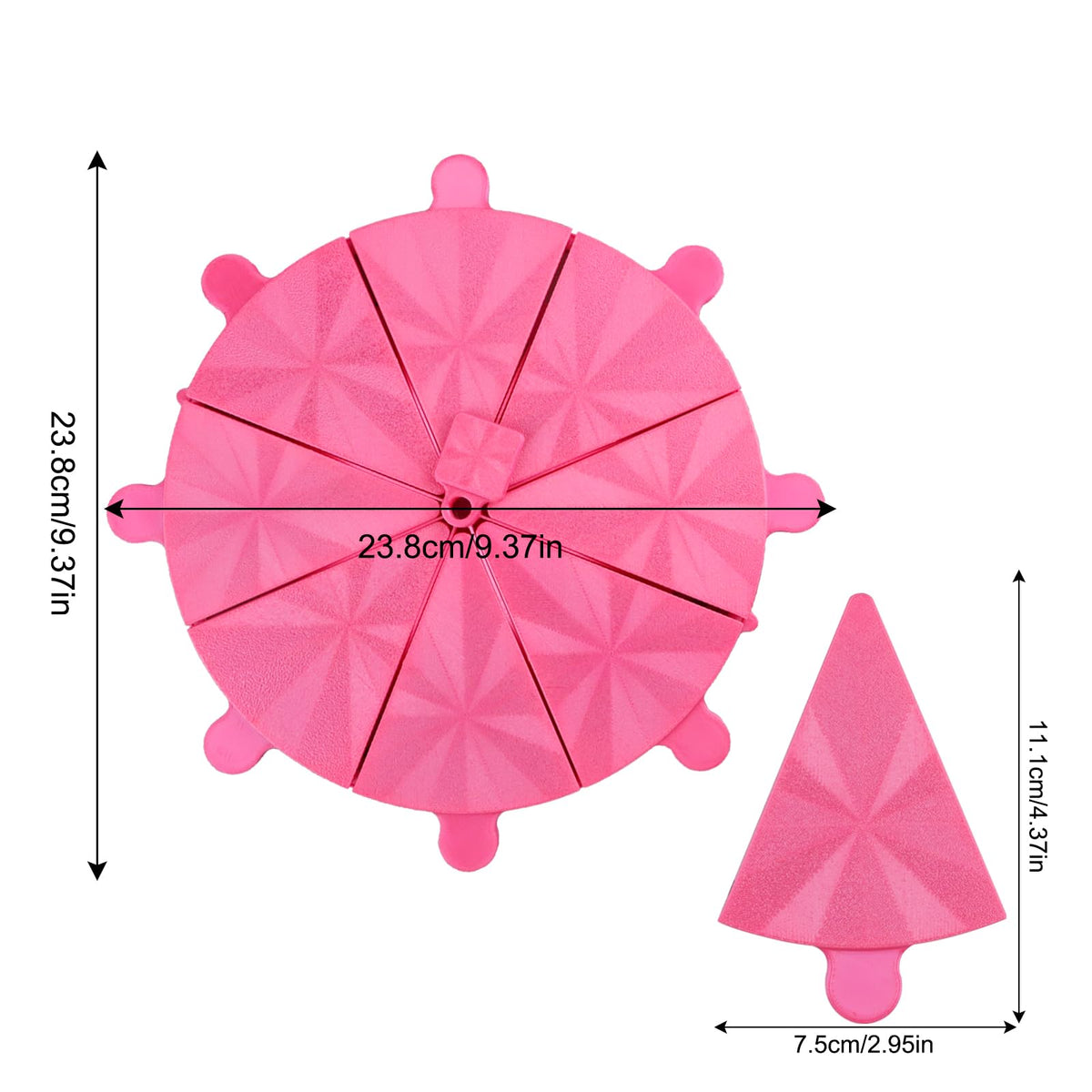 Round Diamond Painting Tray Kit,Diamond Art Drill Organizer for Beads & Rhinestones, Easy Sorting Tool for DIY Diamond Painting Kits