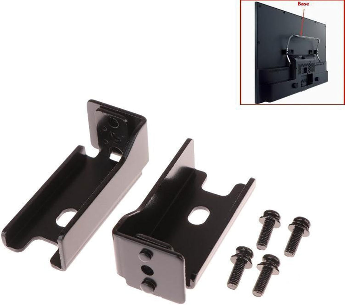 RMWHGDUL TV Stand Mobile TV Cart Accessory Black for Conference Stage Office Meeting Room Home