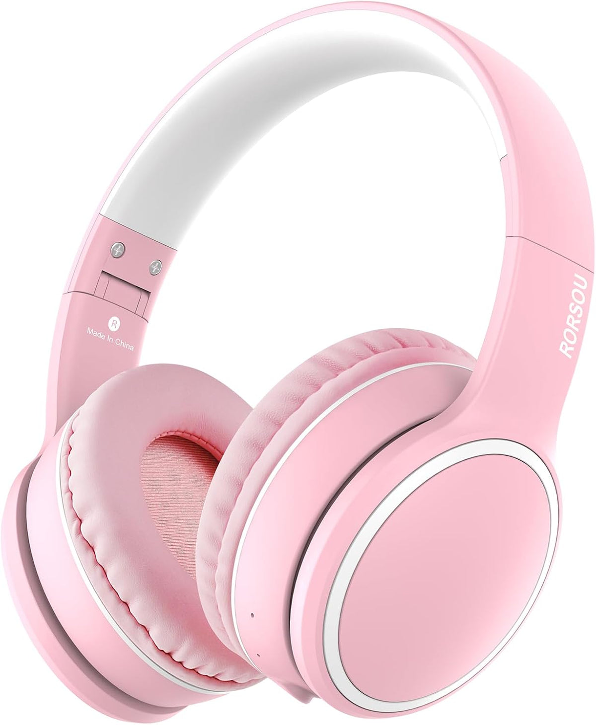 B10 Headset 50H 5.3 RORSOU Wireless Over-Ear Headphones, Lightweight Folding Stereo Bass Bluetooth with Mic, Playtime