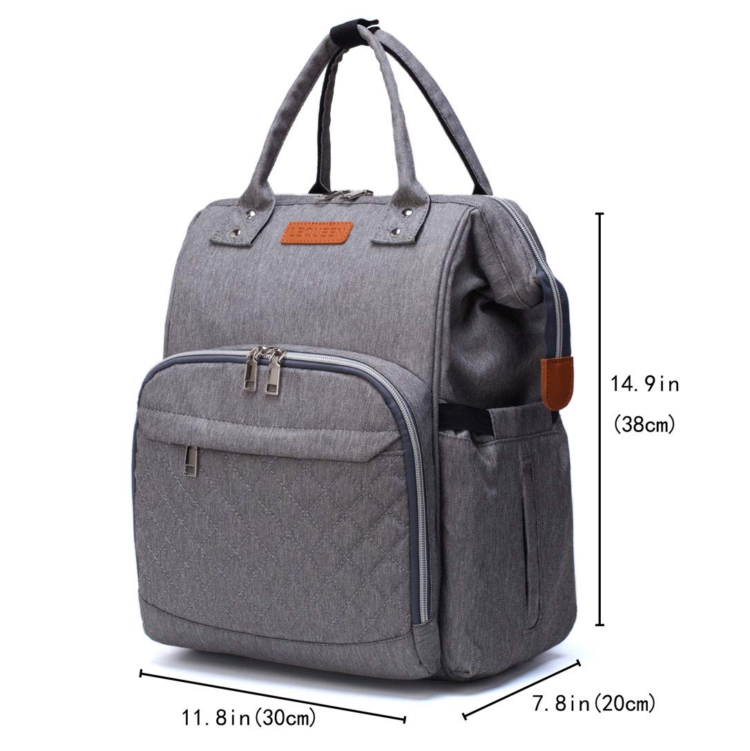 Diaper Bag Backpack for Baby Boy Girl, Multi-Function Diaper Bag for Baby Care, Waterproof Large Capacity Travel Backpack, Diaper Bags Essentials for Mom, Dad