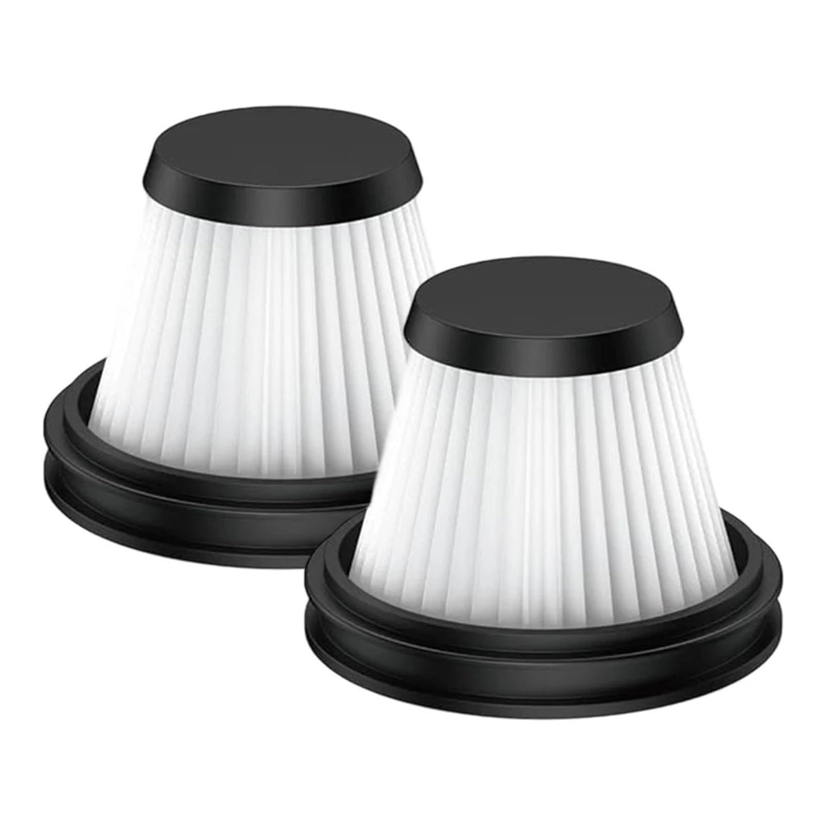Reliable Daily Use 2/4pcs Filter Kit Car Vacuum Cleaner Filter,Compatible with Baseus A5/A5air Car 16000pa Vacuum Cleaner Household Cleaning Parts(2 PACK)
