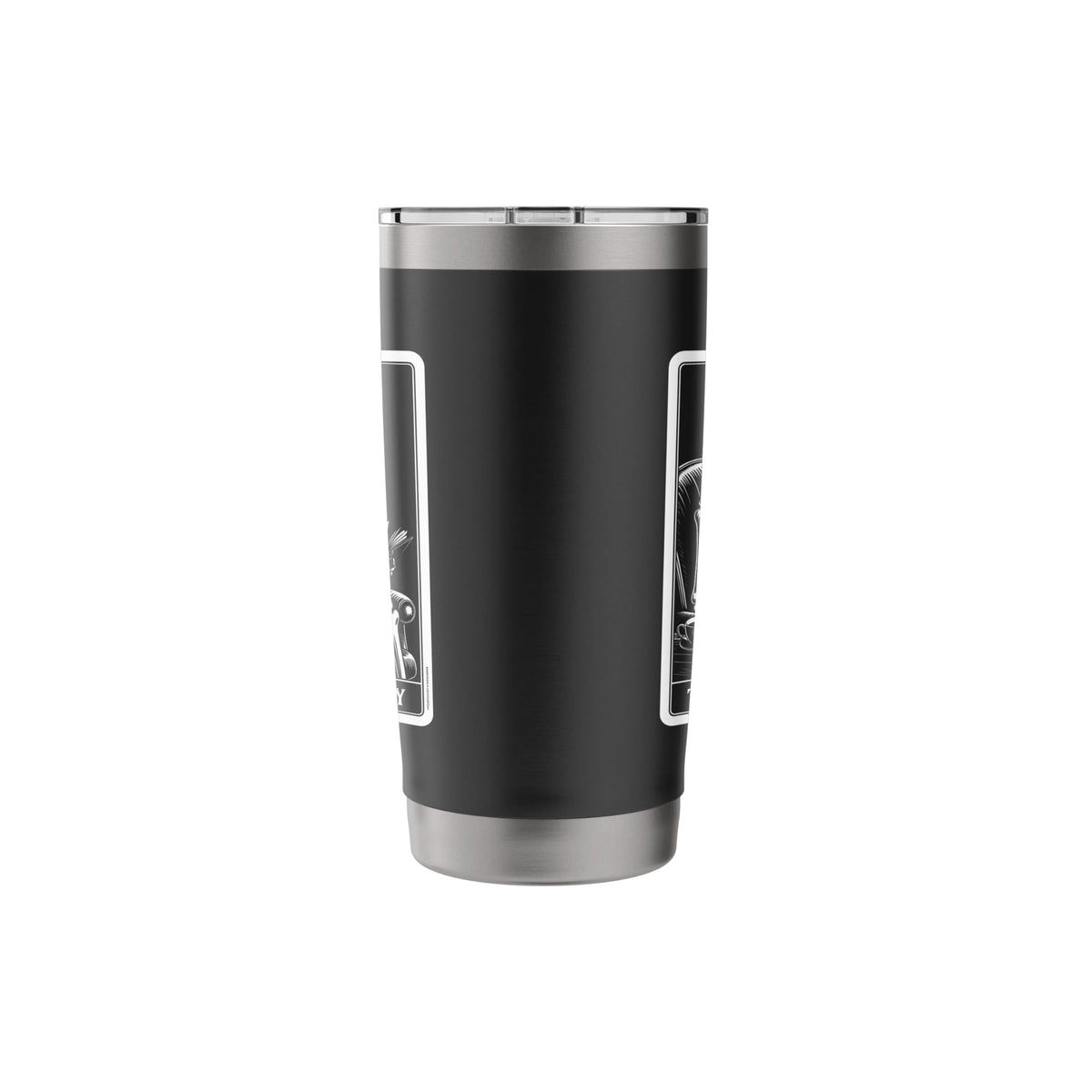 The Homebody Tarot Card Indoorsy Men Introvert Stainless Steel Insulated Tumbler
