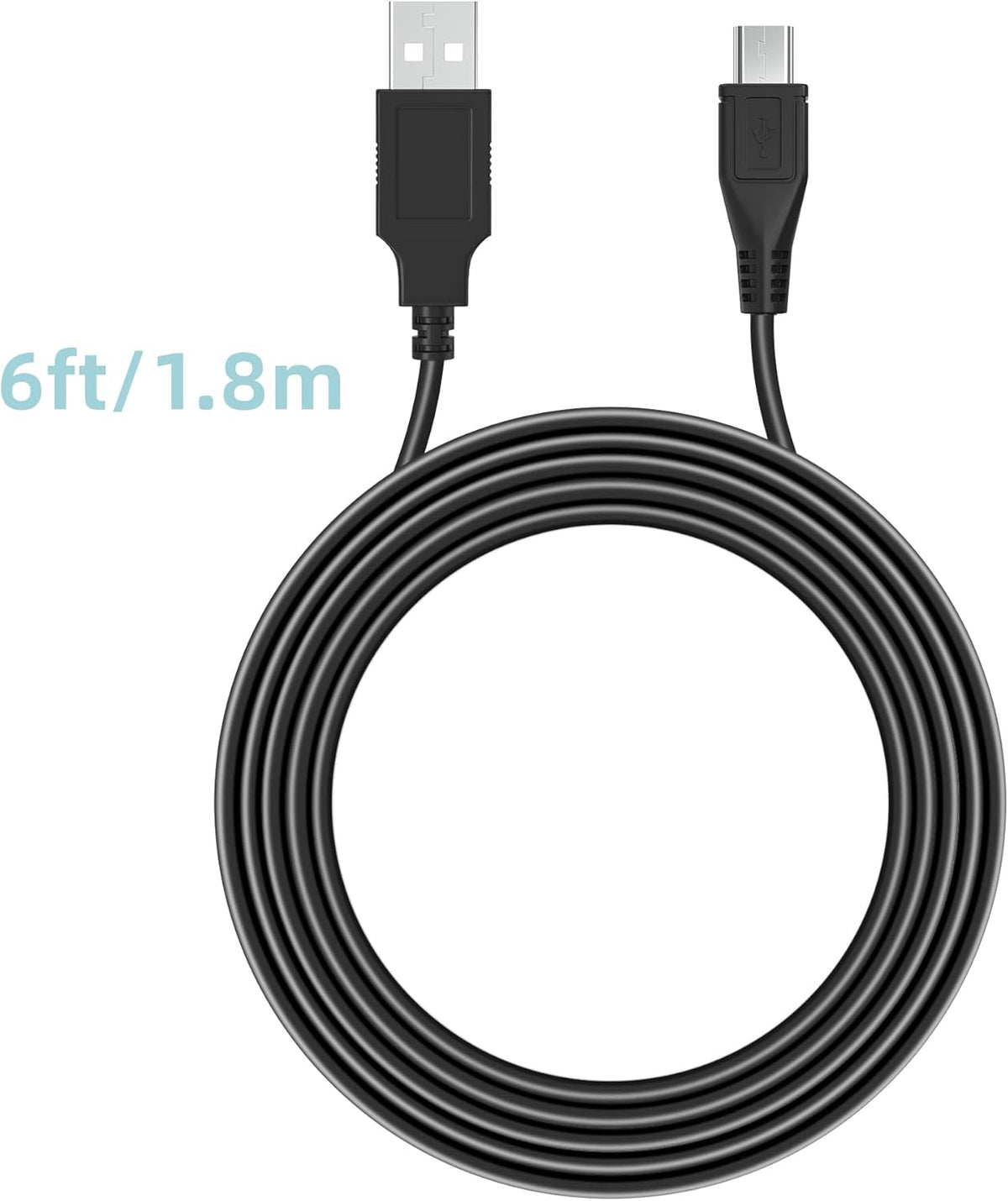 (6FT) MP3 YP-Z3 USB PC Charger + Data Cable/Cord/Lead for Samsung Player Yepp YP-RB HD