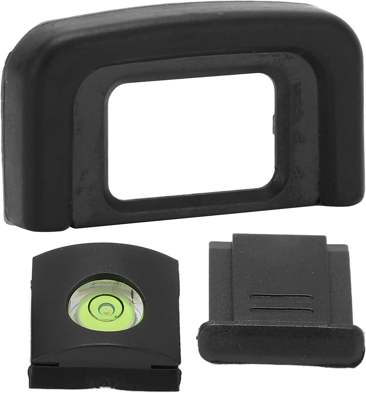 D3200 D3300 D3400 D5300 Dpofirs Rubber Viewfinder Eyecup for - Eye Protector with Gradienter & Cold Shoe Cover