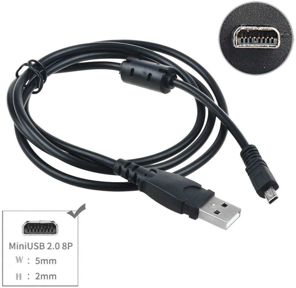 D3200 D5000 D5100 USB Power Charger Data SYNC Cable Cord Lead for Nikon DSLR