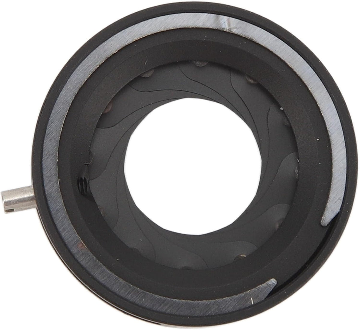 Yscryptoline 12 1.2 18mm Adjustable Iris Aperture Diaphragm, Manual Lens Adapter with Blades, to Aluminum Alloy Iris