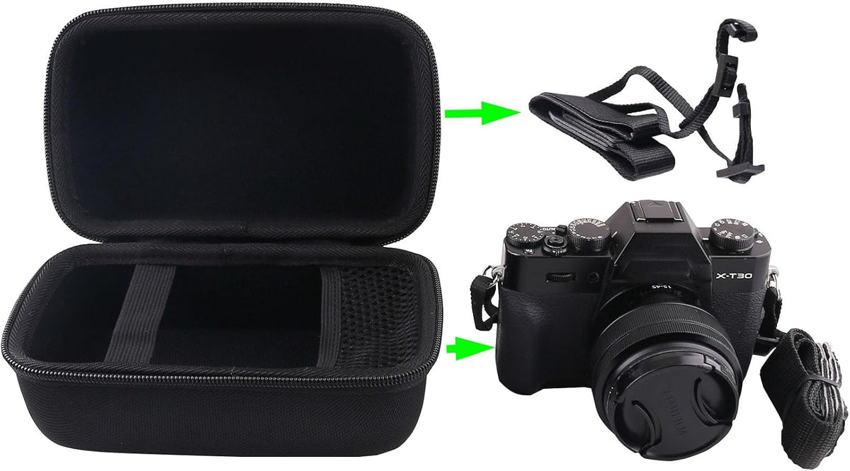 X-T30 III/X-T30 II/X-T30/X-M5 15-45mm 13-33mm WERJIA Carrying Case Compatible with Fujifilm Mirrorless Digital Camera