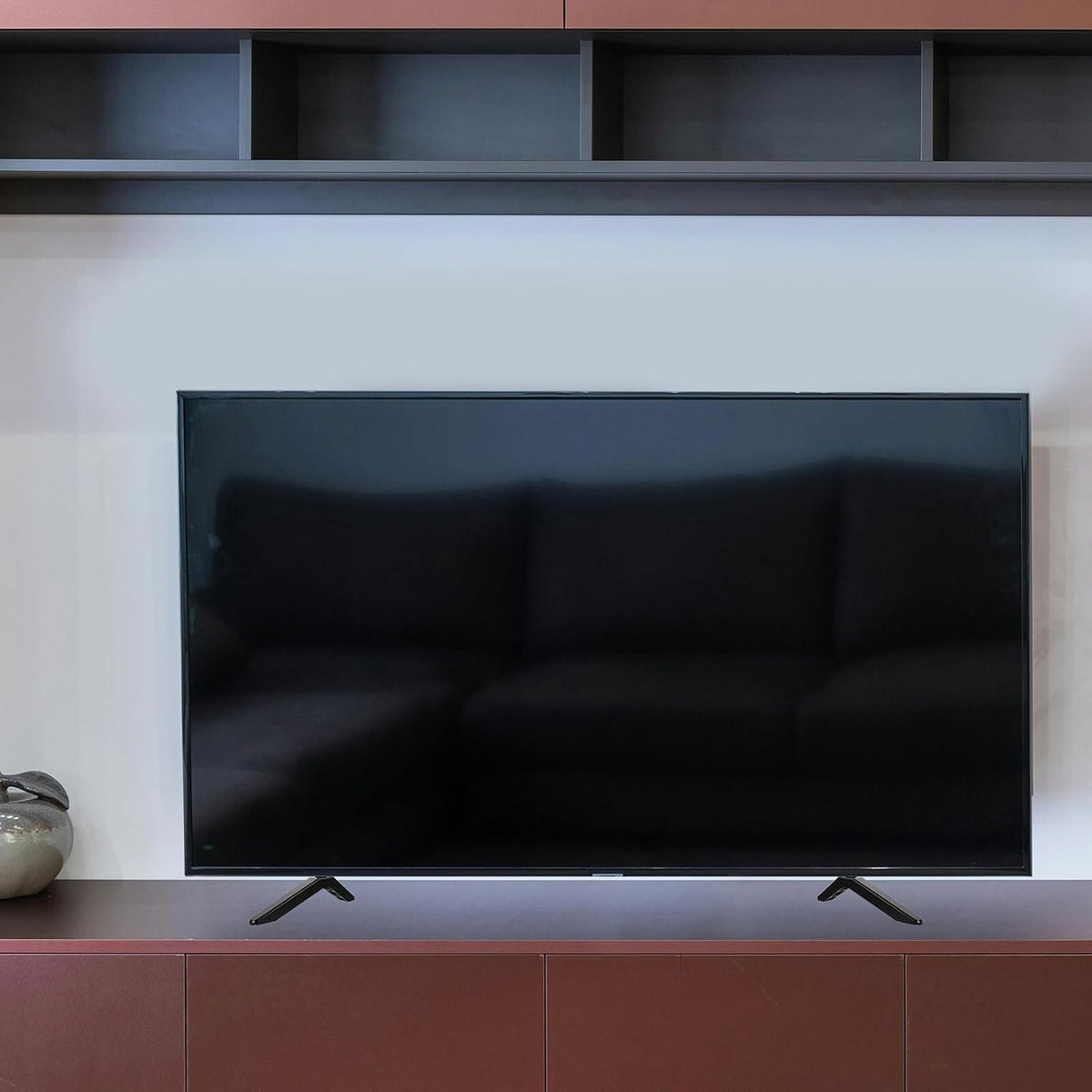 RUNROTOO Universal Tv Mount Bracket Tabletop Stand Fixed Tv Holder Sturdy Metal Construction for Living Room and Office