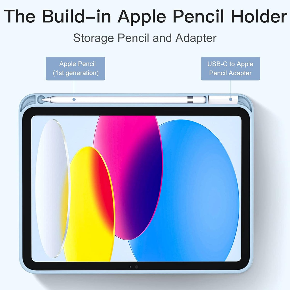 Akkerds (A16) 11th 11 Inch 2025, 10th 10.9 Inch 2022 Compatible with iPad Generation Case for iPad Generation Case