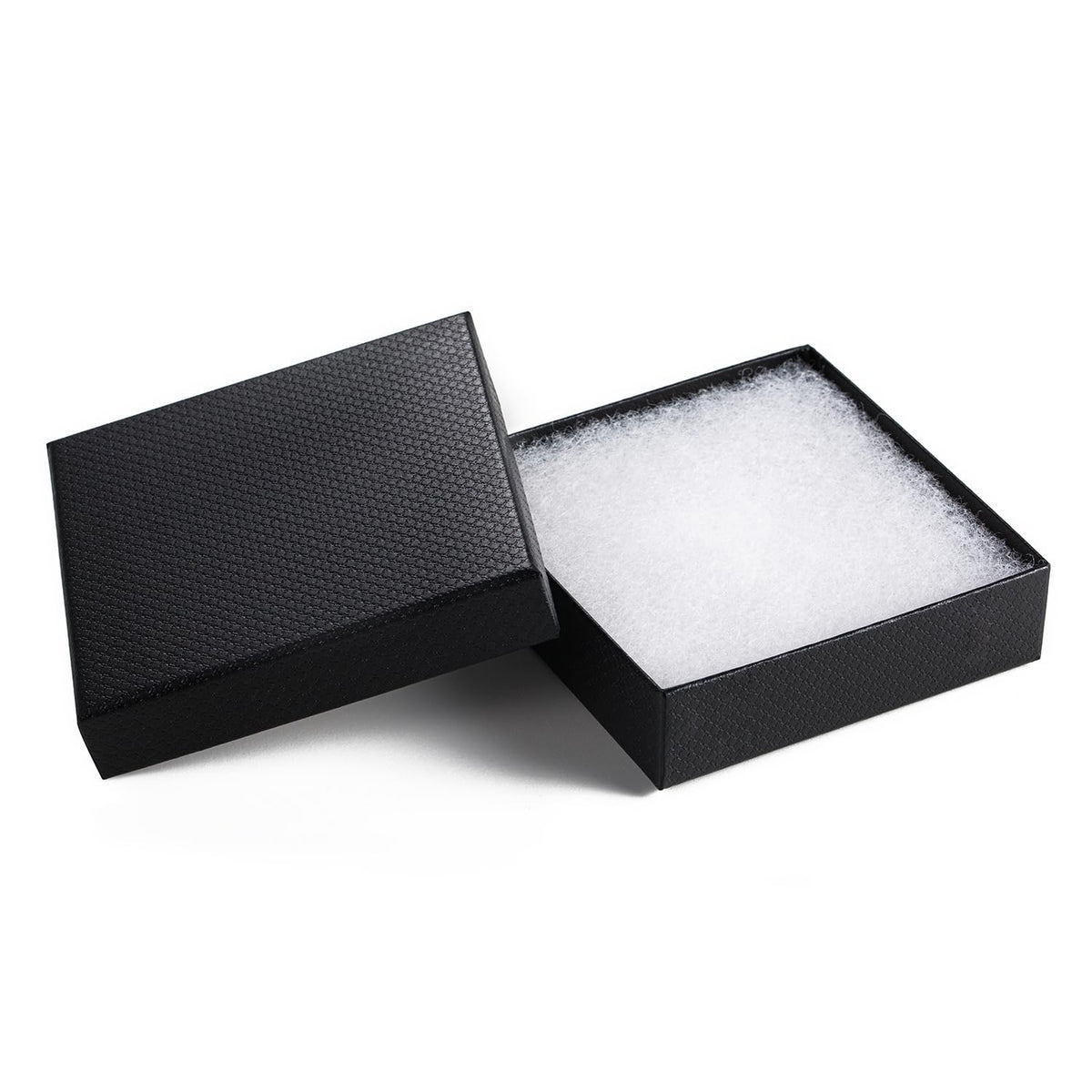 GEFTOL Jewelry Gift Boxes 20 Pack 3.5x3.5x1 Inch Cardboard Jewelry Boxes,Small Gift Boxes for Jewelry Earrings Necklaces Handmade Bangles Bracelets(Black)