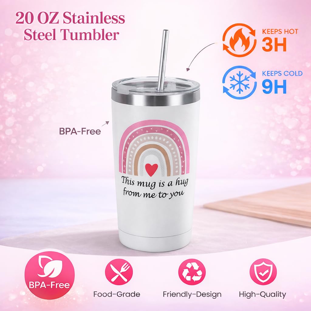 Get Well Soon Care Package for Women, 12 Pcs Deluxe Self-Care Gift Box with Cyan Cozy Blanket, Tumbler, Candle & Spa Feel Better Basket – After Surgery, Thinking of You, Encouragement Recovery Gifts