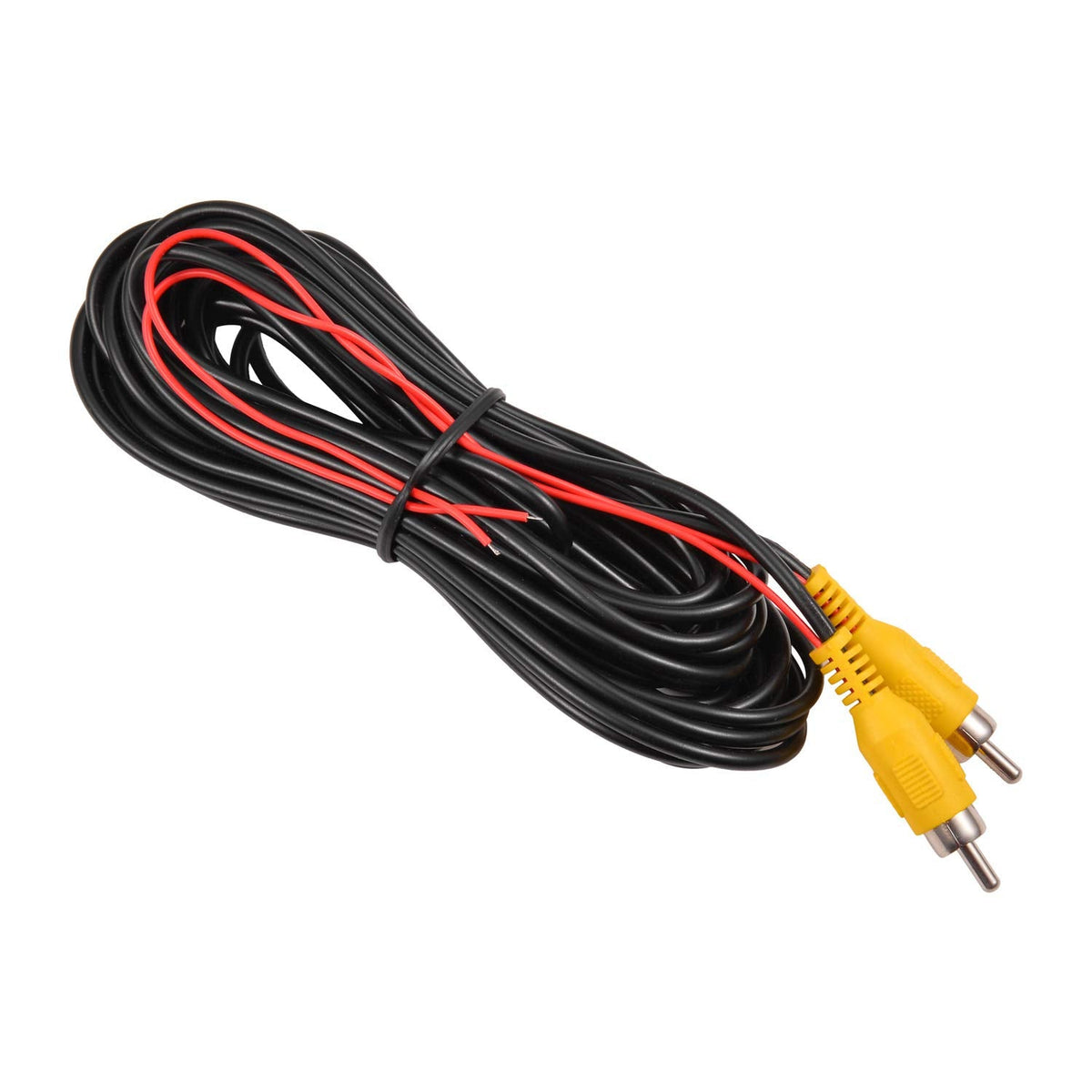 (33FT/10 DALLUX Backup Camera RCA Video Cable,CAR Reverse Rear View Parking Camera Video Cable with DC Power Cable