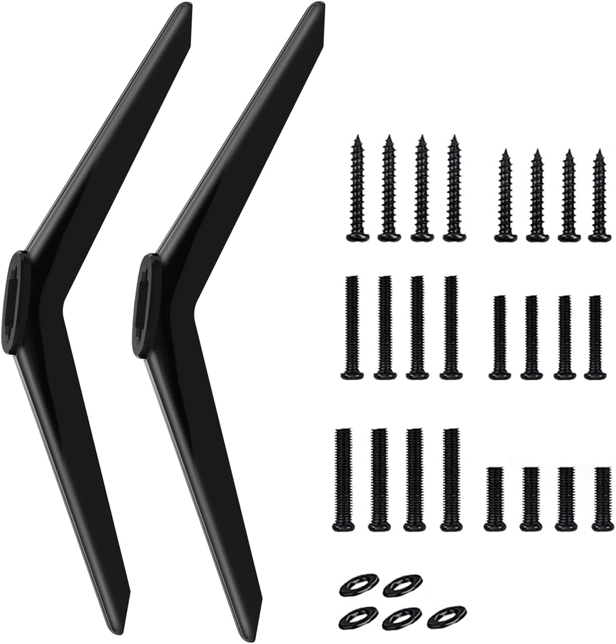 Yususipa 28 32 40 43 49 50 55 65 Inch 28S405 32S305 40S325 43S425 43S431 50S431 50S435 55S425 TV Legs for TCL TV Stand