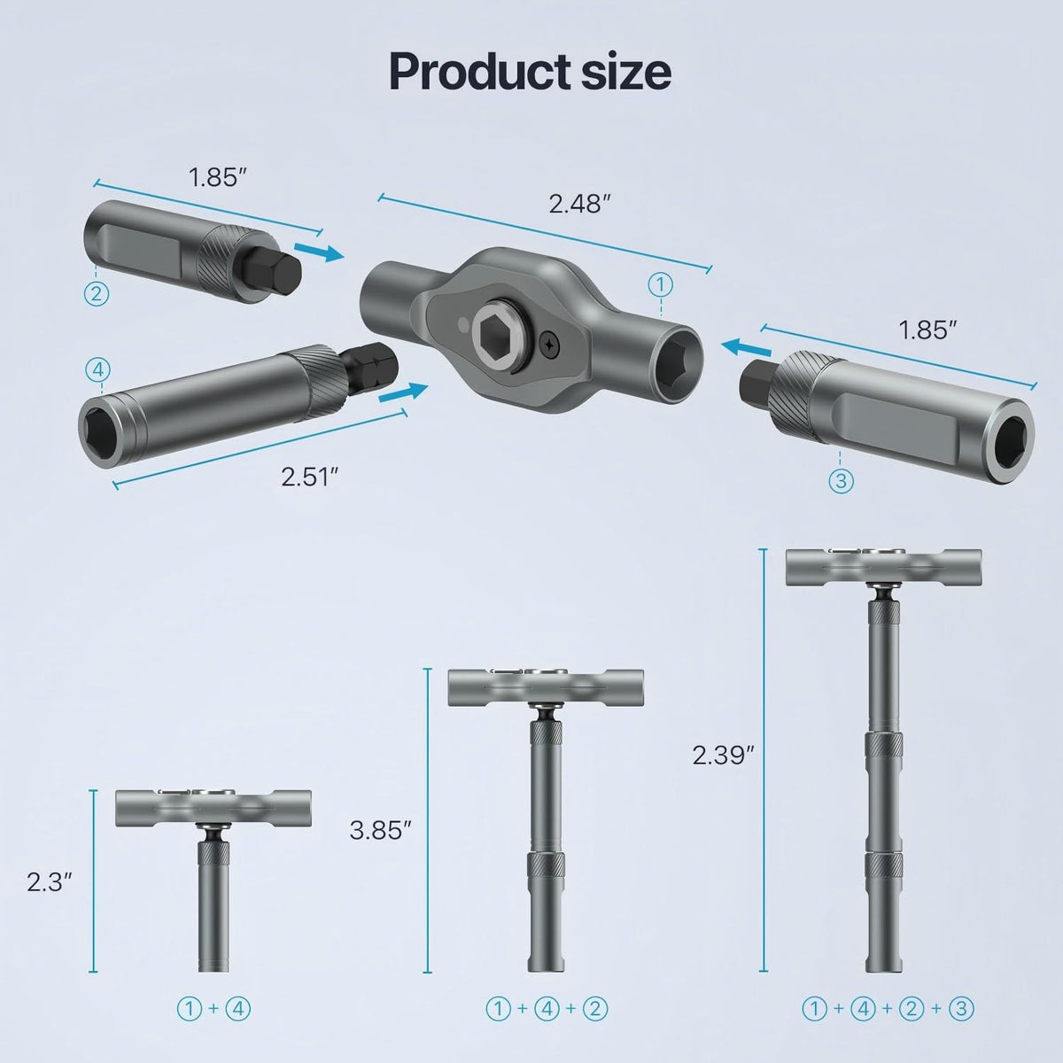 DYLIFE 24 in 1 Magnetic Screwdriver Set, DIY Ratchet Mini Removable Self-Assembly Precision Screwdriver Tool Kit, Magnetic DIY Precision Tool Kit with Variety Head Styles for PC/Mobile/Watch/Bicycle