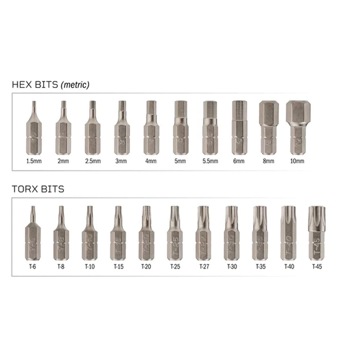 Fix It Sticks Benchtop Bit Pack | Durable Reliable Corrosion-Resistant Compact Portable Easy-to-Use Multi-Purpose Bit Kit | Fits Benchtop Tray