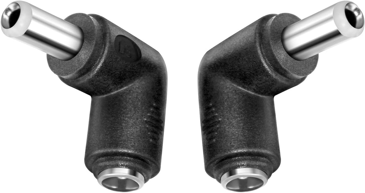 Artilits 2pcs 2.1mm*5.5mm 5.5 2.5mm 12V 5.5 2.1mm Female to * Male, Plug Connector X for CCTV Security Camera, DVR, Car