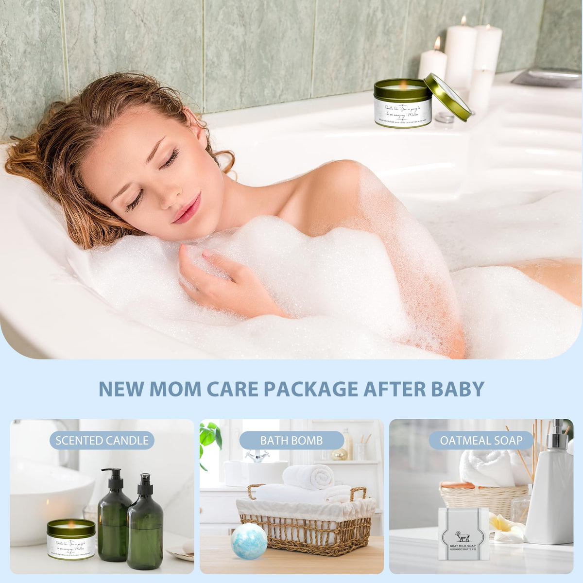 Boy Mom Gifts, First Mothers Day Gifts for New Mom Gift for Women After Birth Pregnancy Mama Care Package After Baby Gift for moms To Be Set Box for Expecting Moms new Mommy Essentials
