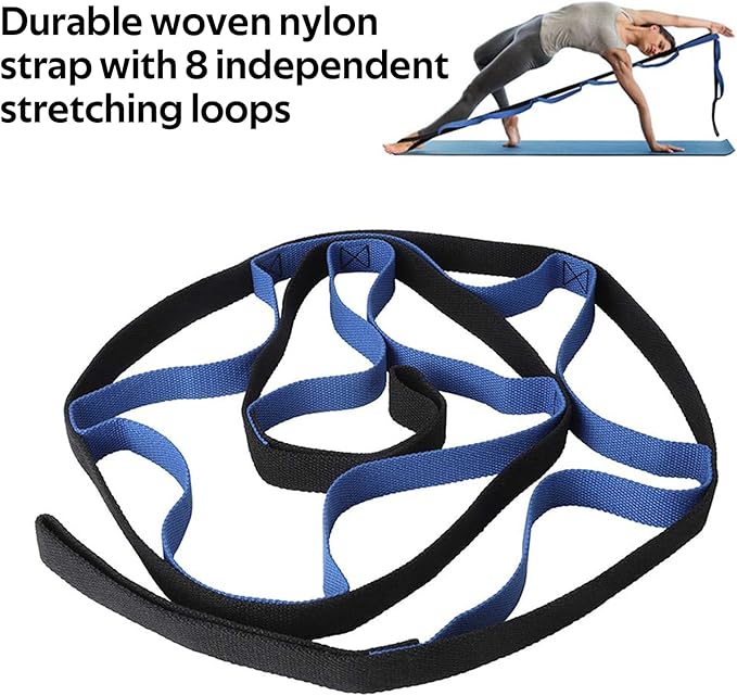 7 in1 Foam Roller Set for Deep Tissue Muscle Massager - High Density Back Roller, Muscle Roller Stick, Resistance Bands, Foot Massage Ball, Stretching Strap for Exercise, Whole Body Physical Therapy