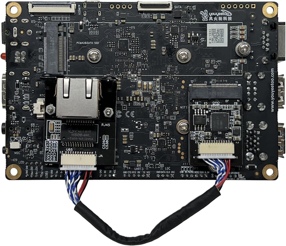 youyeetoo M.2 2.5 X1X86 i226 2.5G Card10/100/1000/2500 RJ45 2230 A E Key to Gigabit Ethernet,Support SBC, Intel