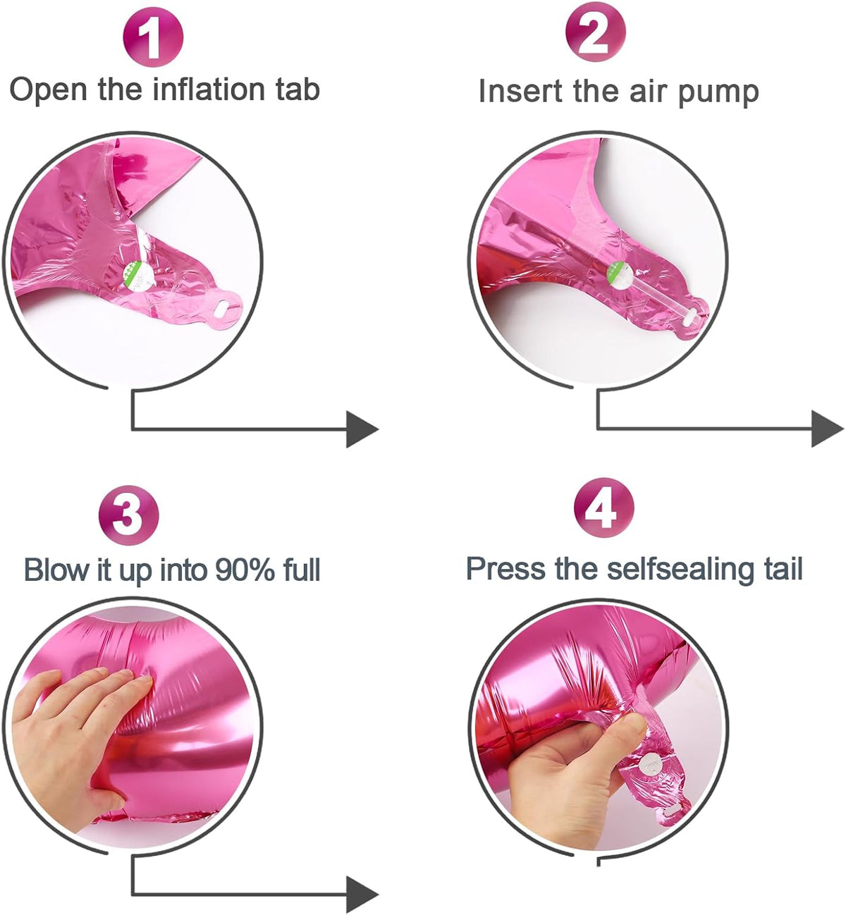 Pink Number Balloon by [Brand Name] - 40 Inch 0 Balloon for Birthday Decorations | Perfect Party Supplies for Women